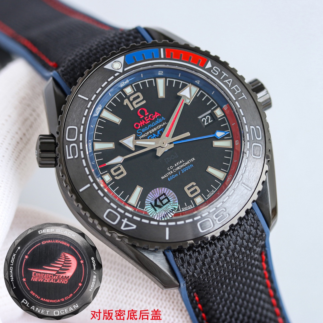 Omega Seamaster 45.5mm Black / White - watch1475 - Image 2