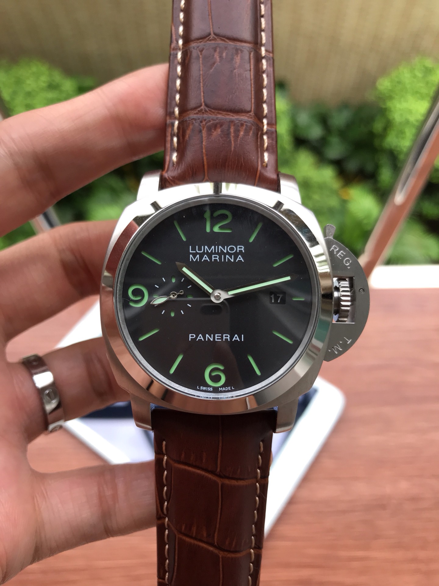 Panerai Watch 44mm Silver - watch1545 - Image 2