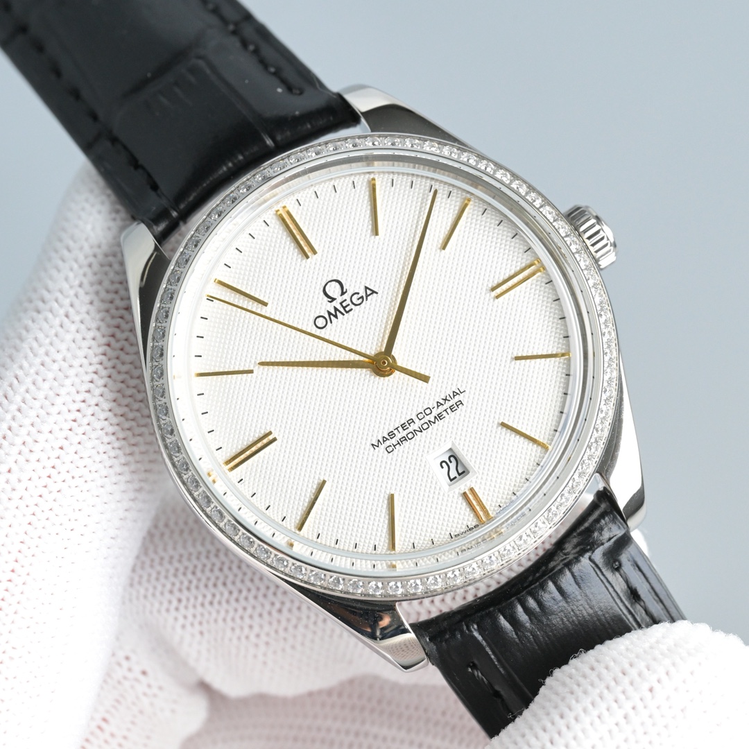 Classic Watch 40mm White / Blue - watch1566 - Image 2