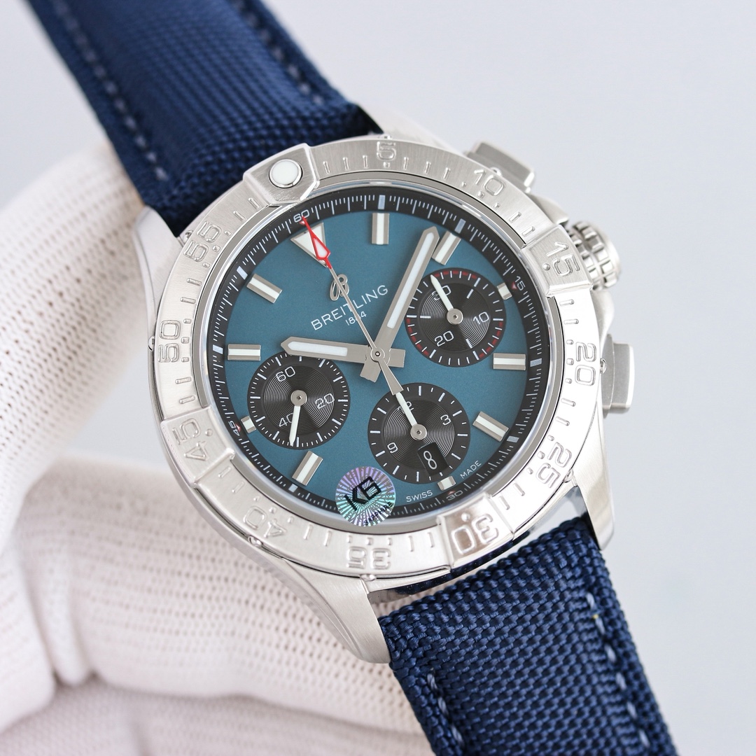 Breitling Watch 44mm White / Silver - watch1567 - Image 2