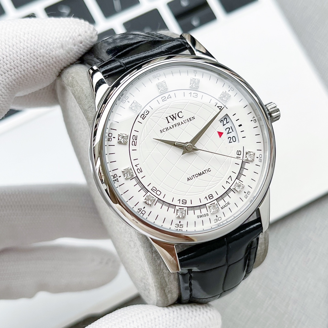 IWC Watch 40mm White / Silver - watch1576 - Image 2