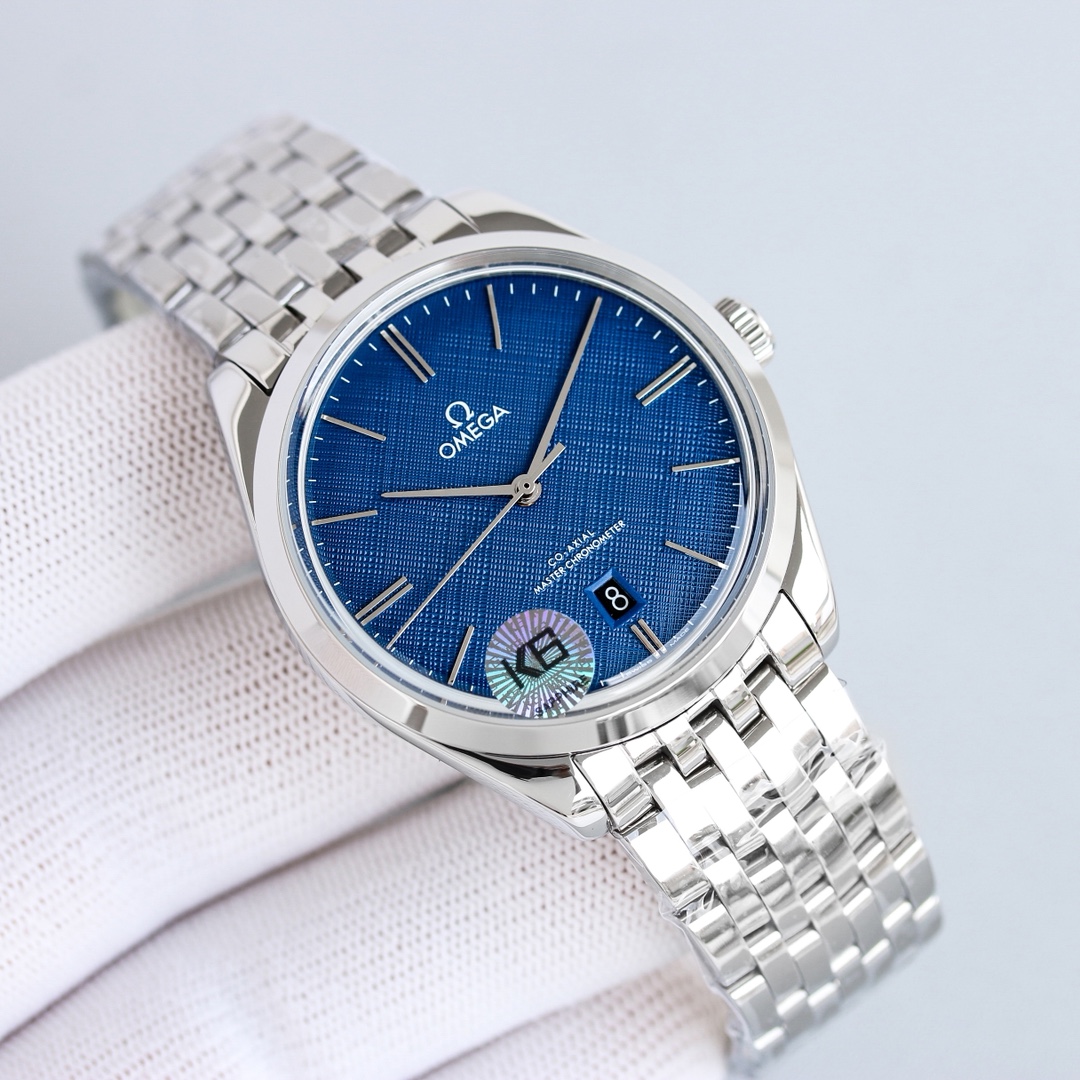 Classic Watch 40mm Blue / Silver - watch1589 - Image 2