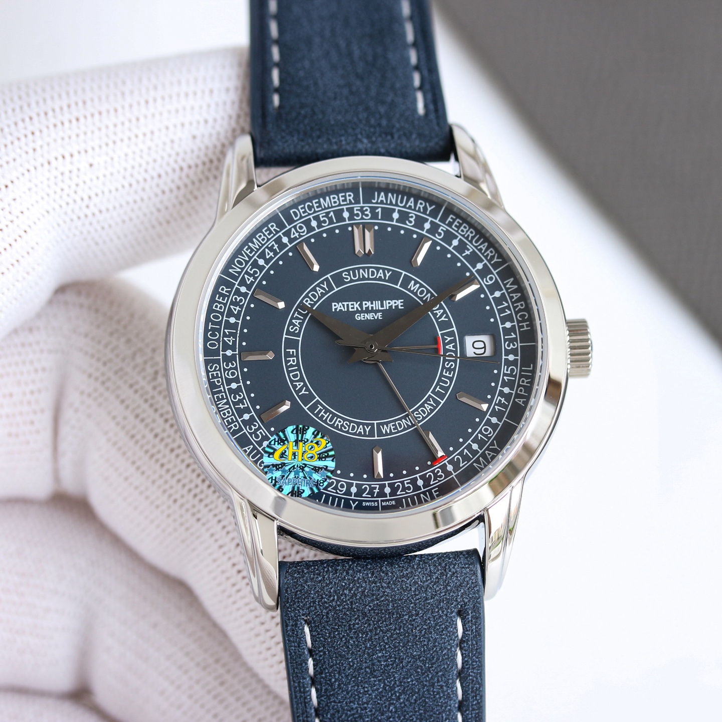 Patek Philippe Watch White / Gold - watch1595 - Image 2