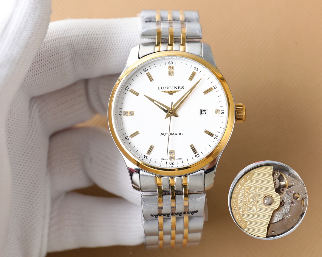 Classic Watch 40mm White / Gold - watch1640 - Image 2