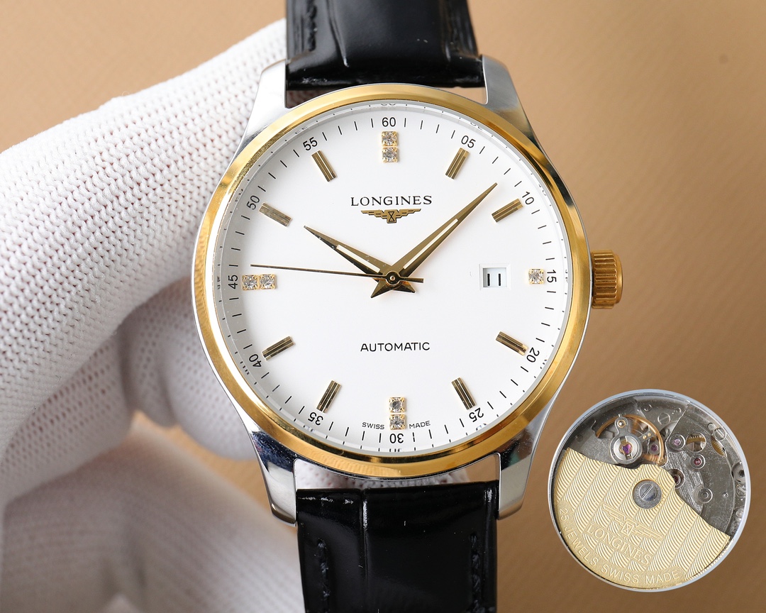 Classic Watch 40mm White / Gold - watch1642 - Image 2