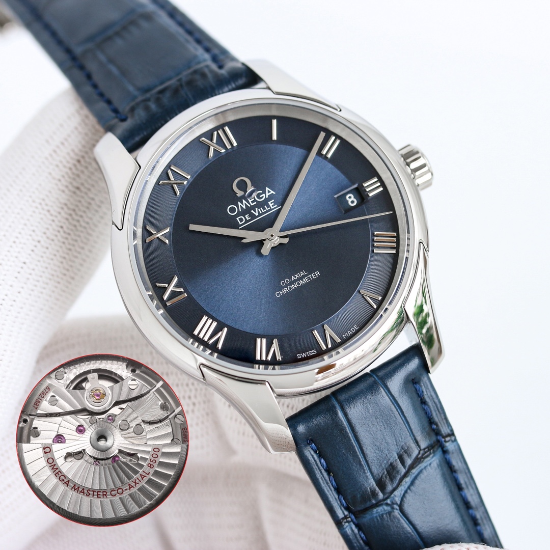 Omega Watch 41mm White / Gold - watch1740 - Image 2