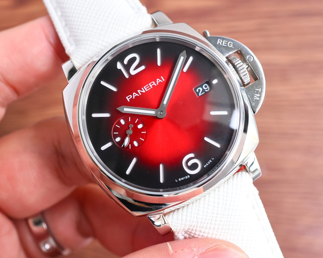 Panerai Luminor 42mm Silver - watch1776 - Image 2