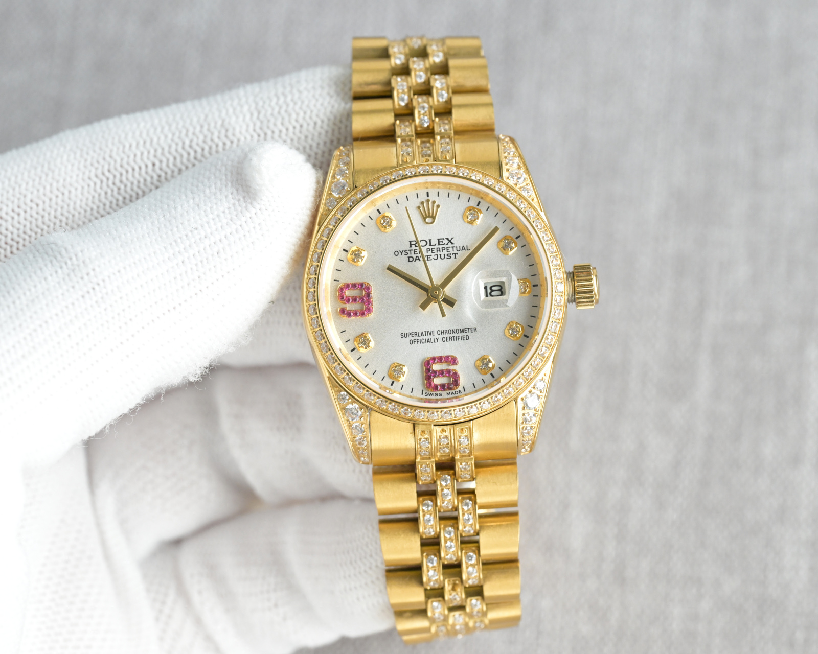 Rolex Datejust 31mm Silver - watch1778 - Image 2