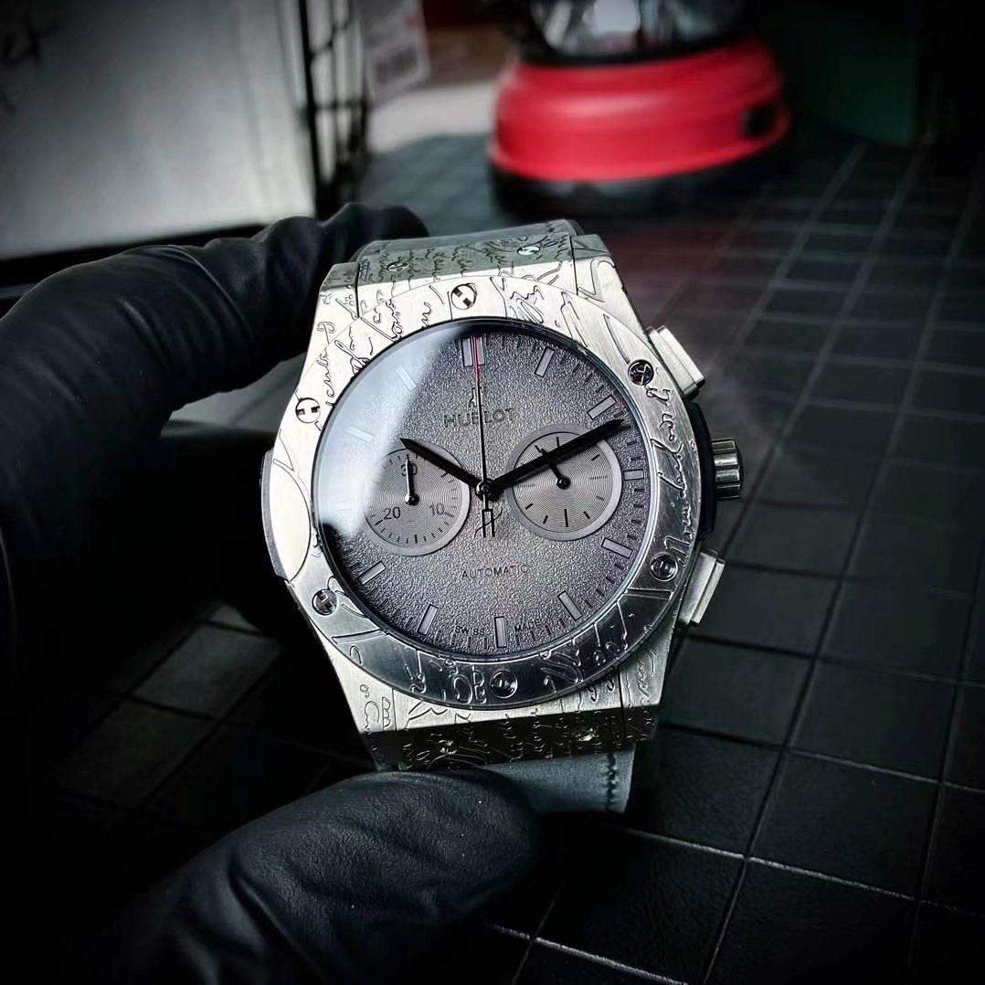 Hublot Watch 42mm Silver - watch1792 - Image 2