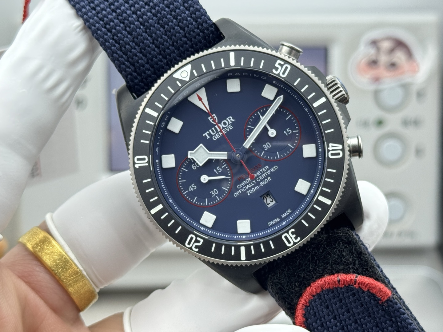 Tudor Watch 43mm Black / Blue - watch1804 - Image 2