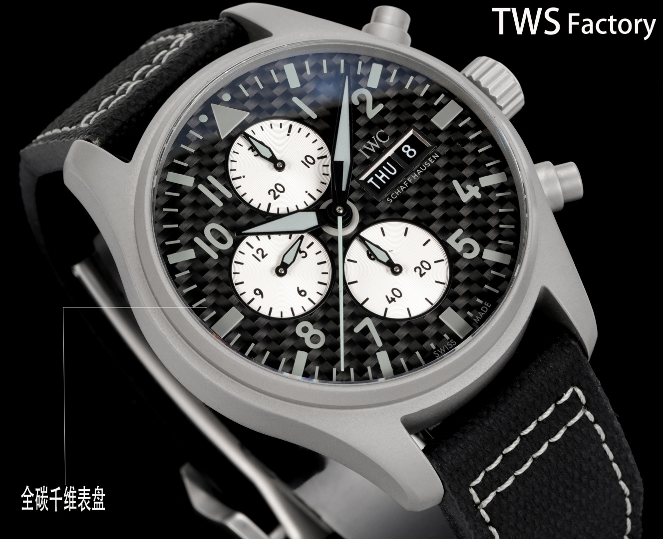 IWC Pilot 43mm Gray - watch1810 - Image 2