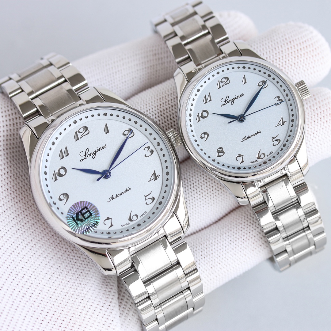 Classic Watch 34mm White / Silver - watch1864 - Image 2