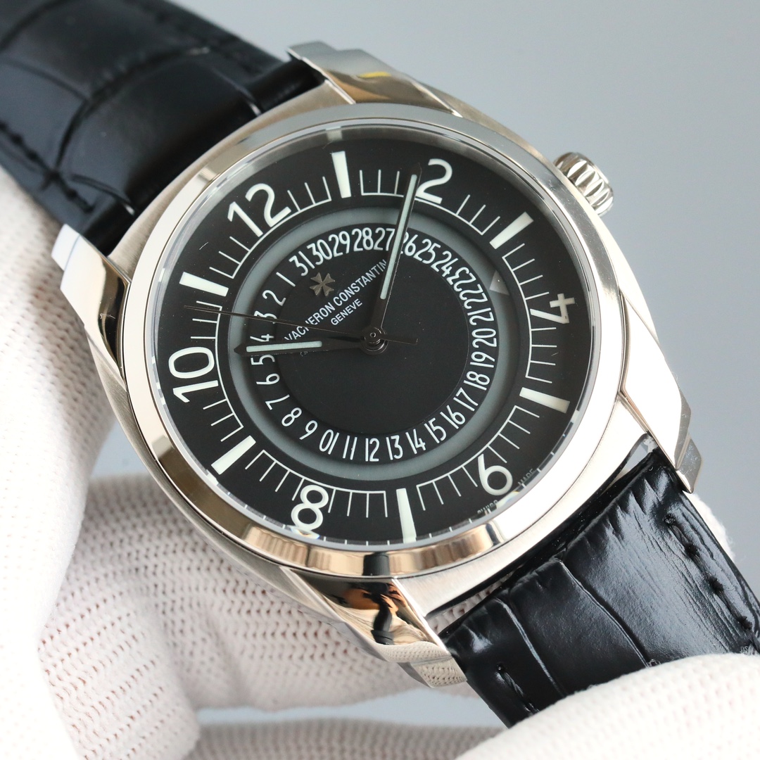 Vacheron Constantin Watch 41mm White / Rose Gold - watch1865 - Image 2