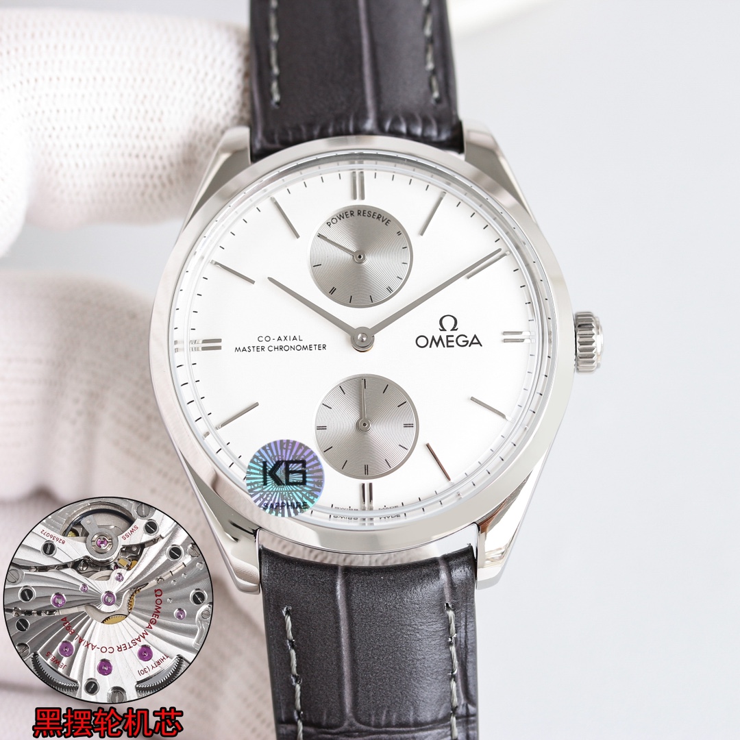Classic Watch 40mm White / Blue - watch1873 - Image 2