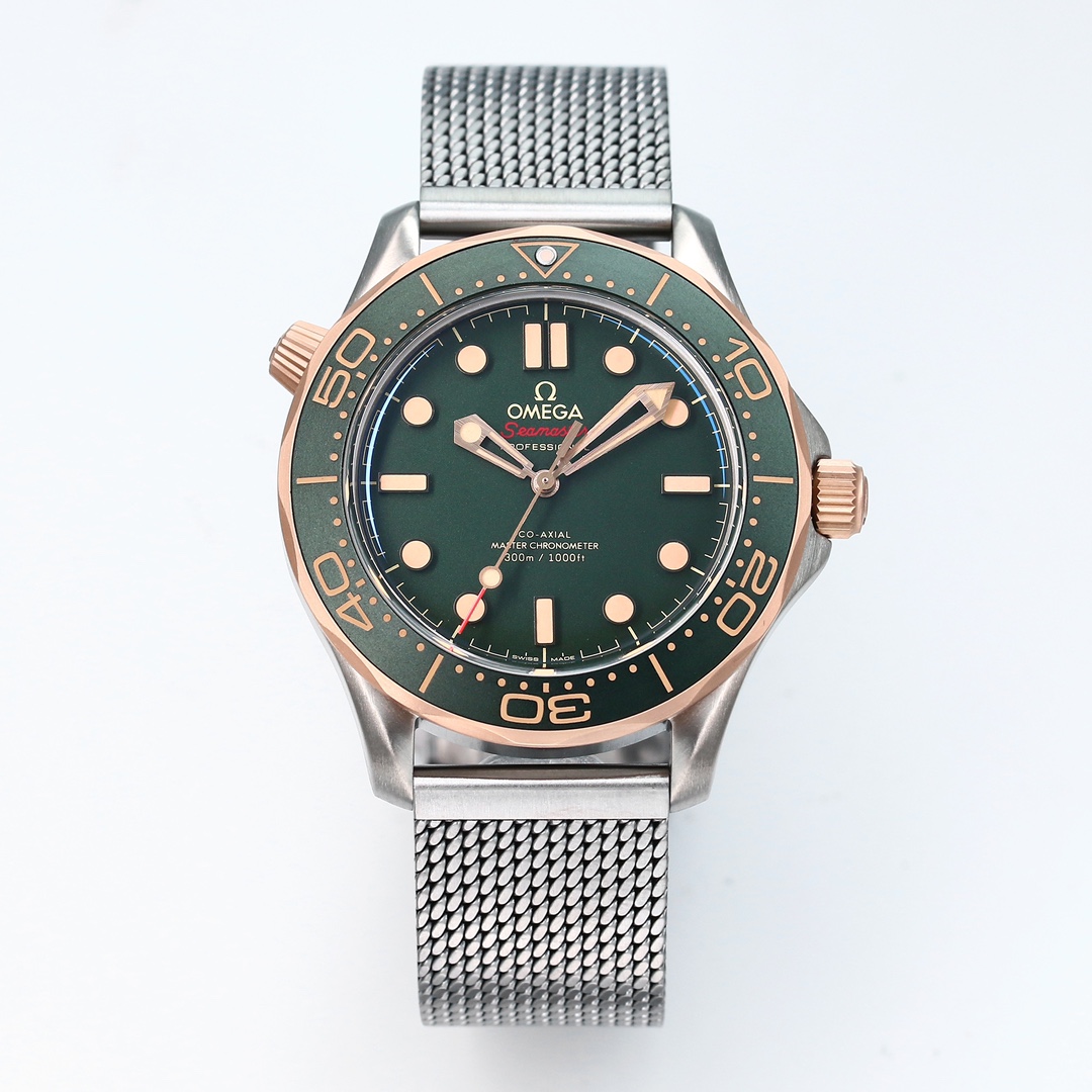 Omega Seamaster 42mm Green - watch1884 - Image 2