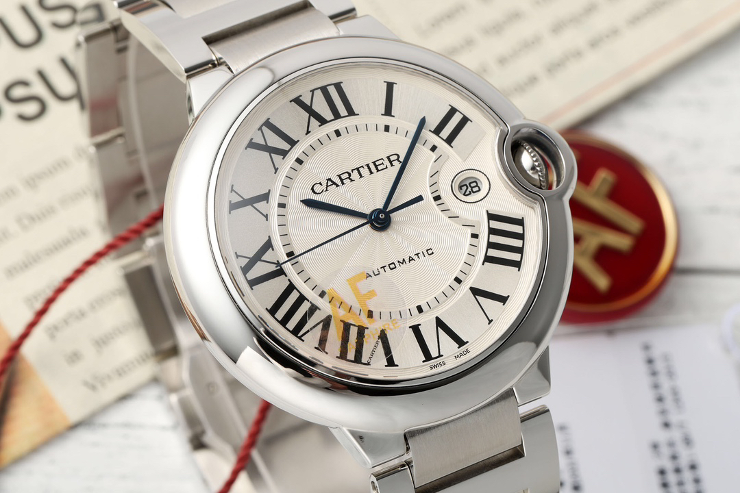 Cartier Ballon Bleu 42mm Silver - watch1893 - Image 2