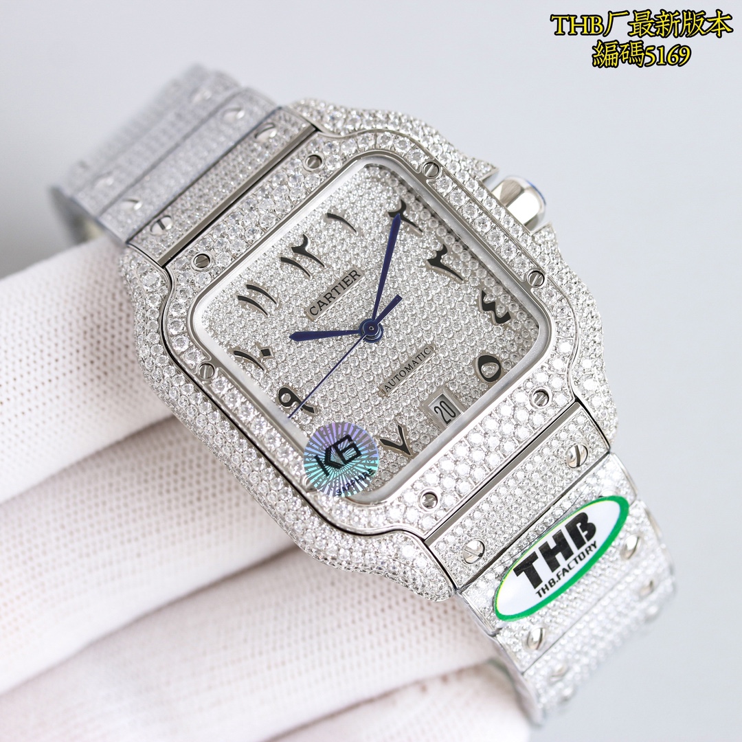 Cartier Santos 40mm - watch1923 - Image 2