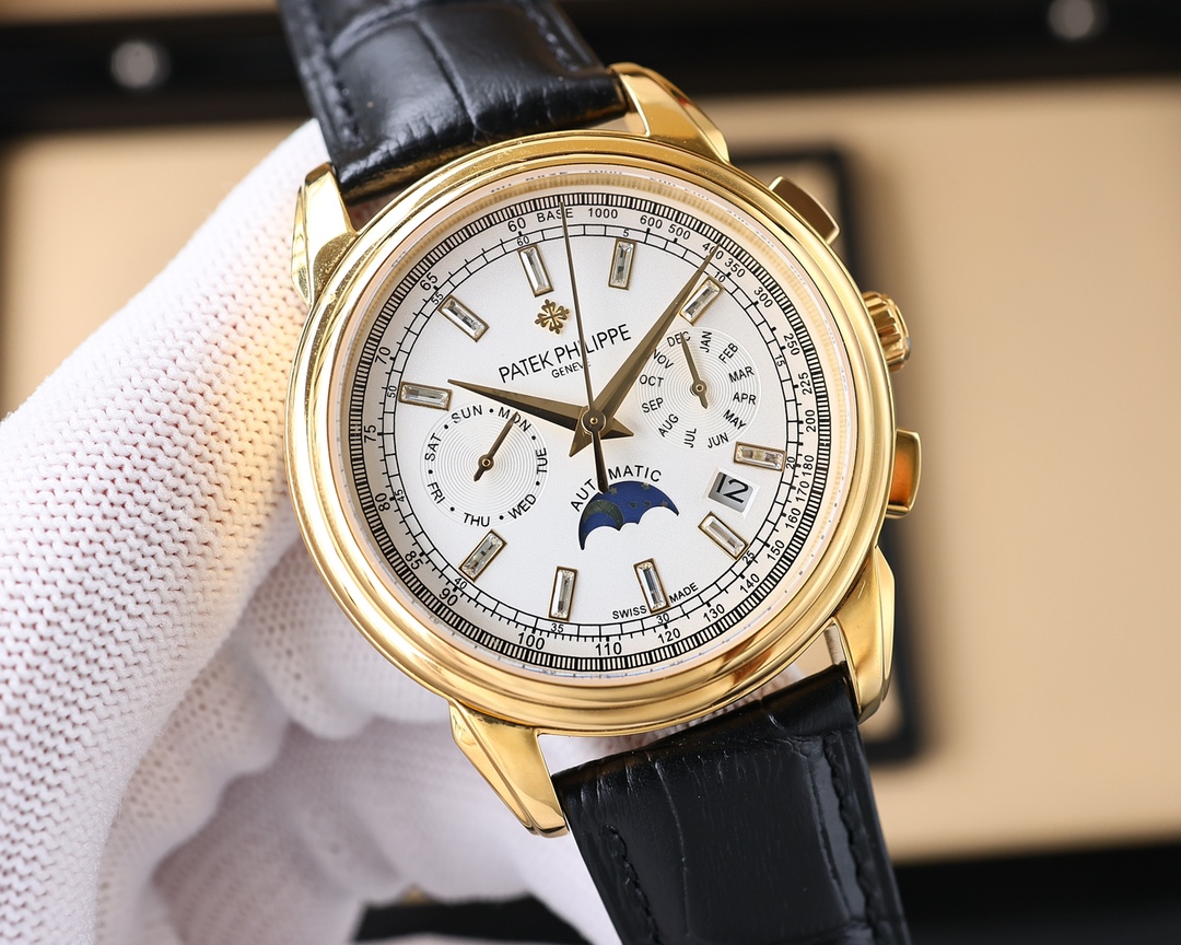 Patek Philippe Watch 42mm Silver - watch1932 - Image 2