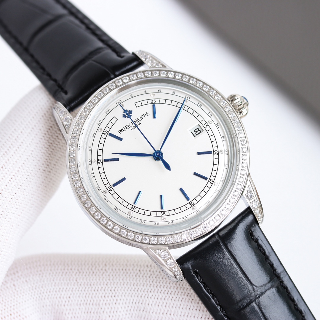 Patek Philippe Watch 40mm White / Gold - watch1944 - Image 2