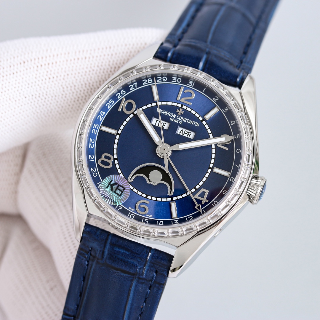 Classic Watch 40mm White / Blue - watch1999 - Image 2
