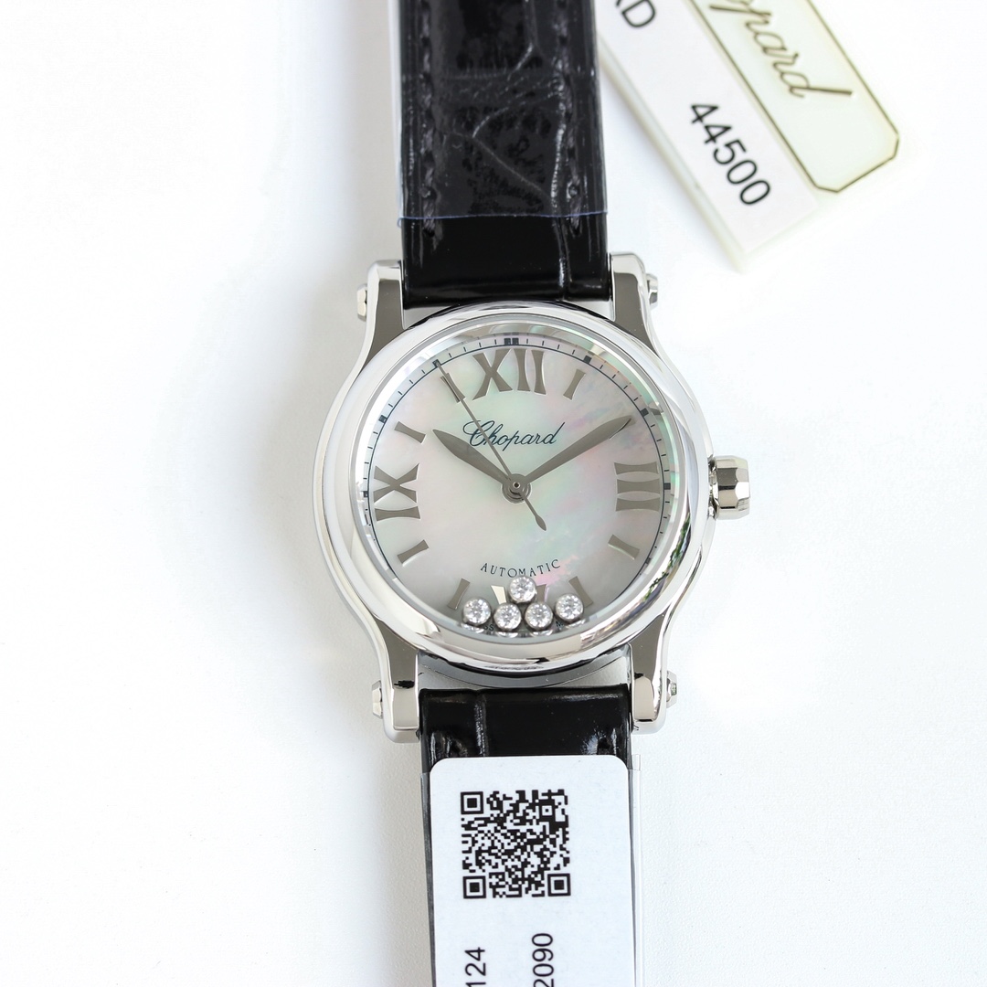 Classic Watch 30mm White / Rose Gold - watch2002 - Image 2
