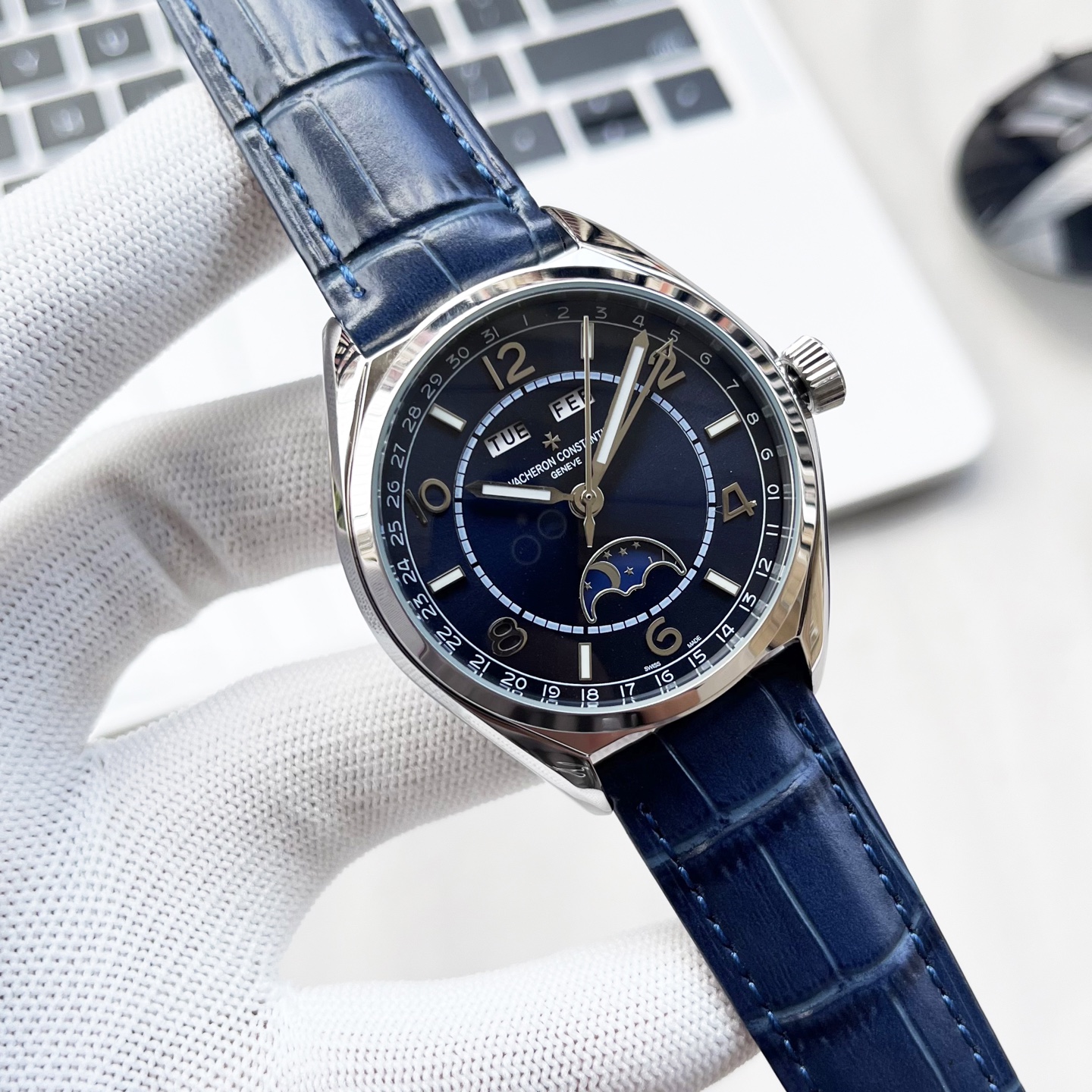 Vacheron Constantin Watch 40mm White / Silver - watch2015 - Image 2