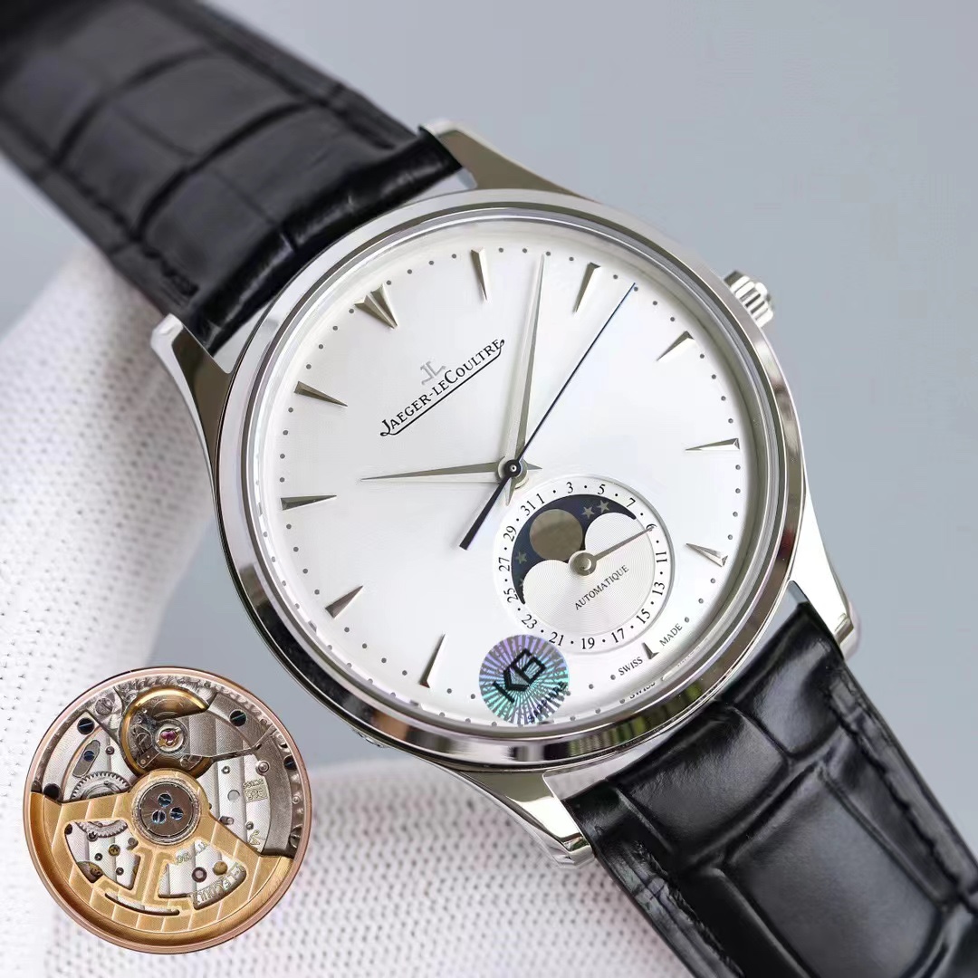 Jaeger-LeCoultre Watch 39mm White / Gold - watch2037 - Image 2