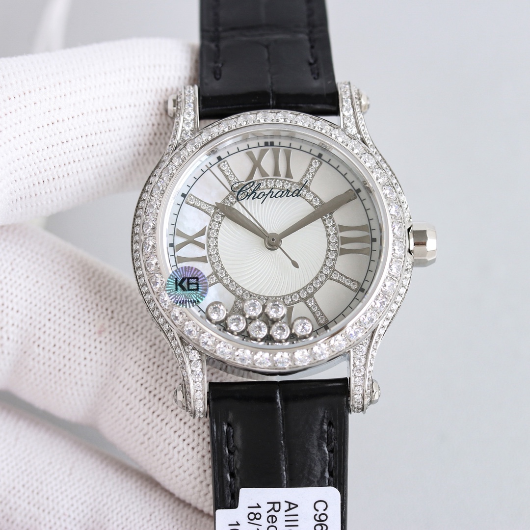 Classic Watch 36mm White / Rose Gold - watch2071 - Image 2