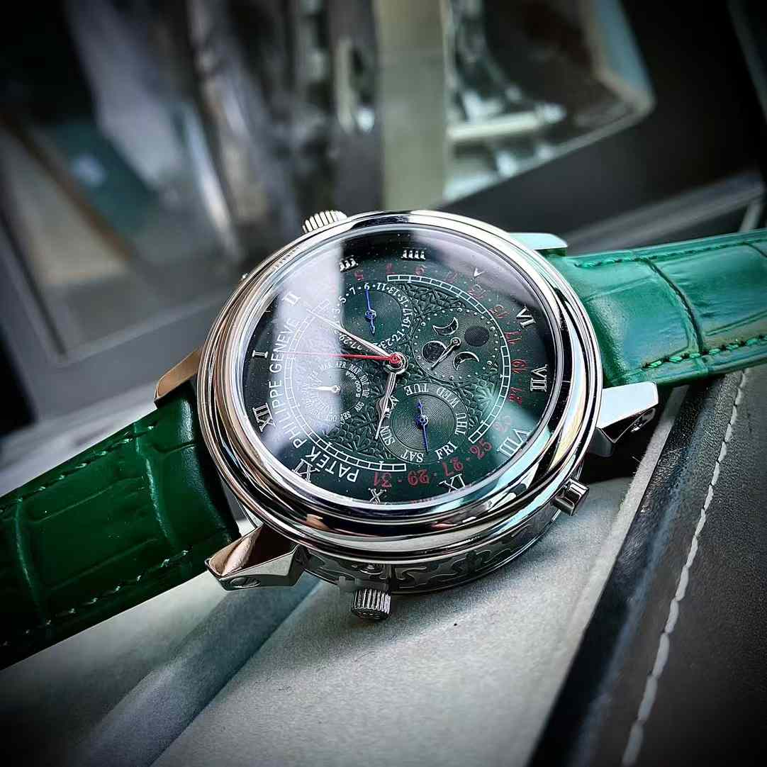 Patek Philippe Watch Silver - watch2073 - Image 2