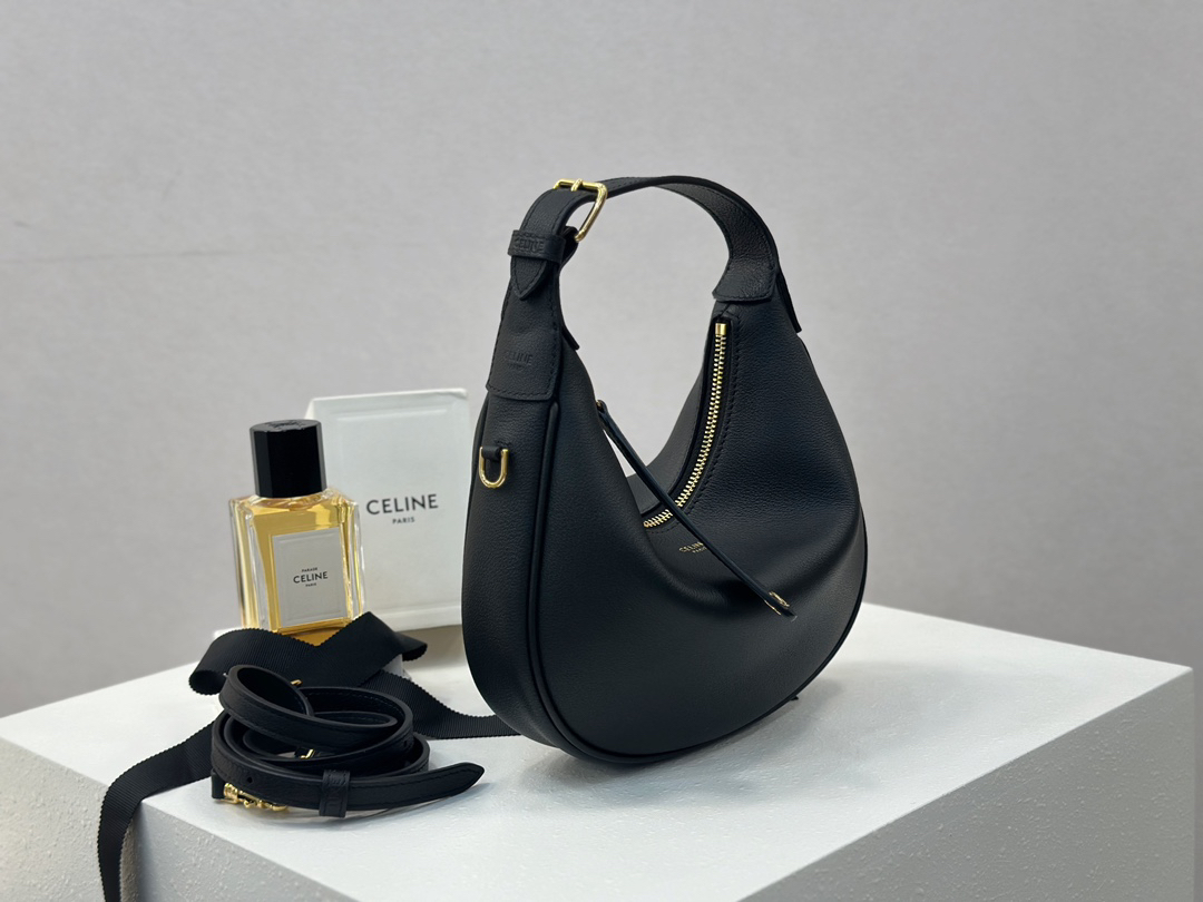 cel0020 Celine Lul Gold Gold Hardware Top Handle Bag - Image 3