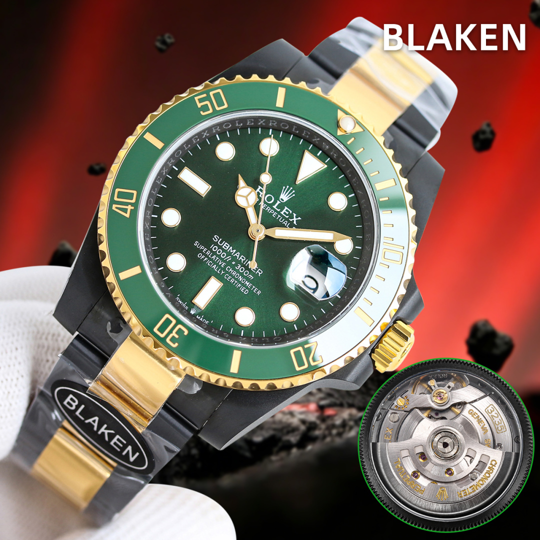 Rolex Submariner 40mm Black - watch0003 - Image 3