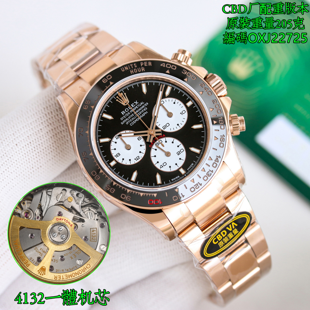 Rolex Daytona Silver - watch0028 - Image 3