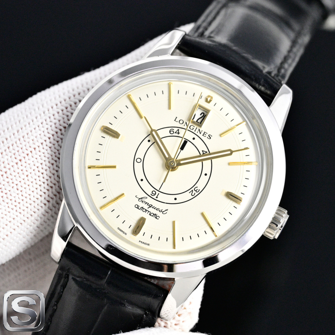 Longines Conquest 40mm White / Gold - watch0039 - Image 3