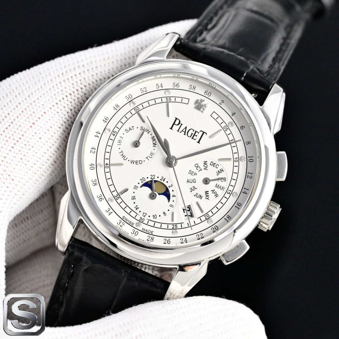 Classic Watch 41mm White / Gold - watch0040 - Image 3