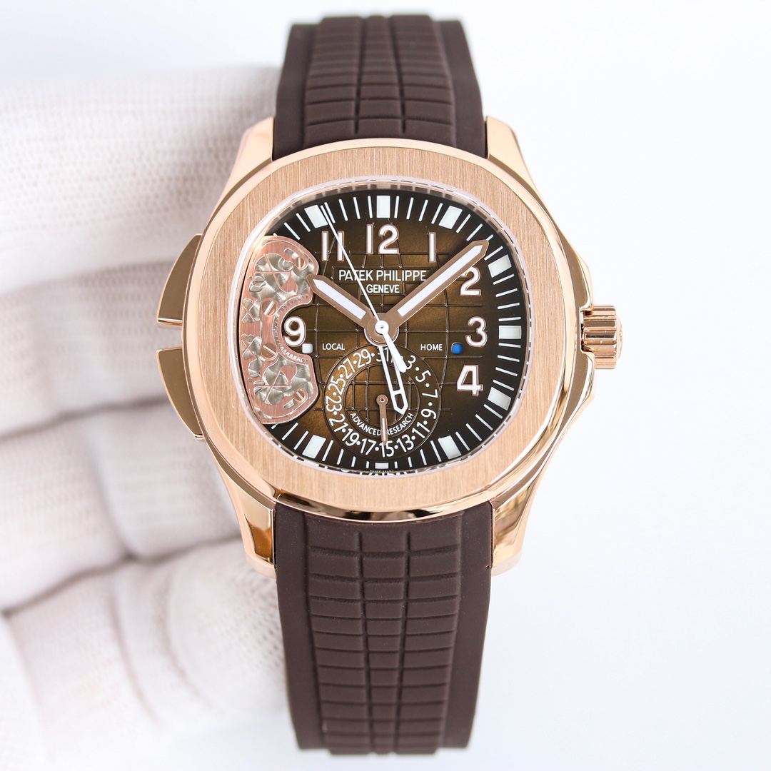 Patek Philippe Aquanaut 40.8mm Black / White - watch0049 - Image 3
