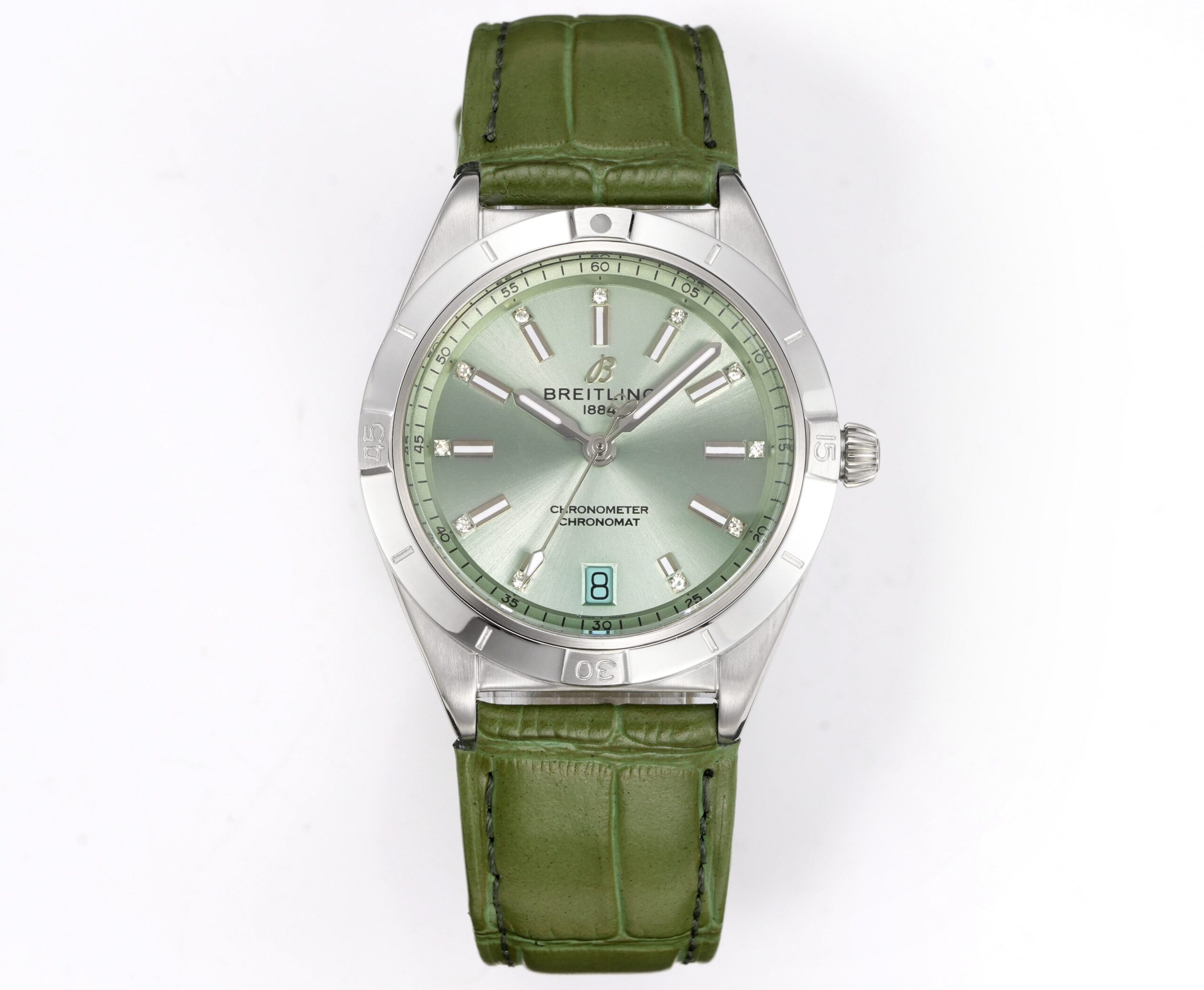 Breitling Watch 36mm Silver - watch0063 - Image 3