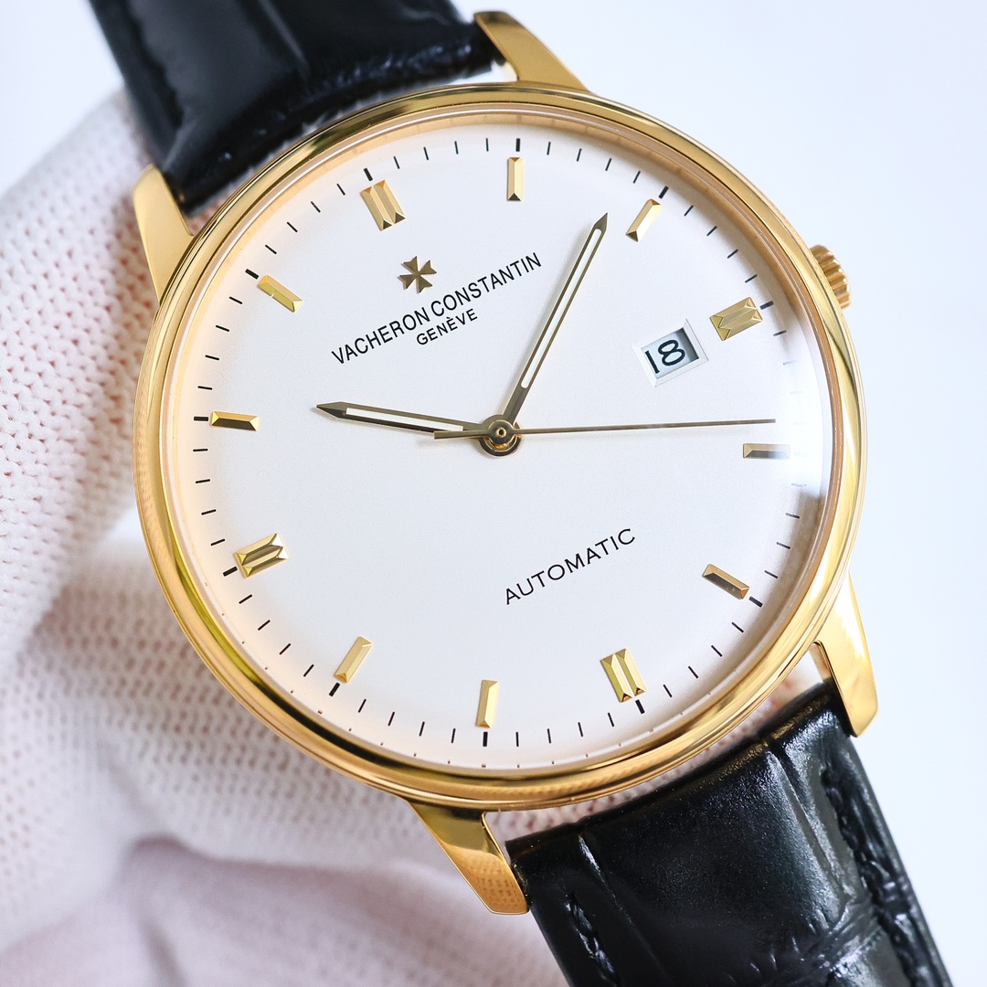 Vacheron Constantin Watch 40mm White / Gold - watch0095 - Image 3