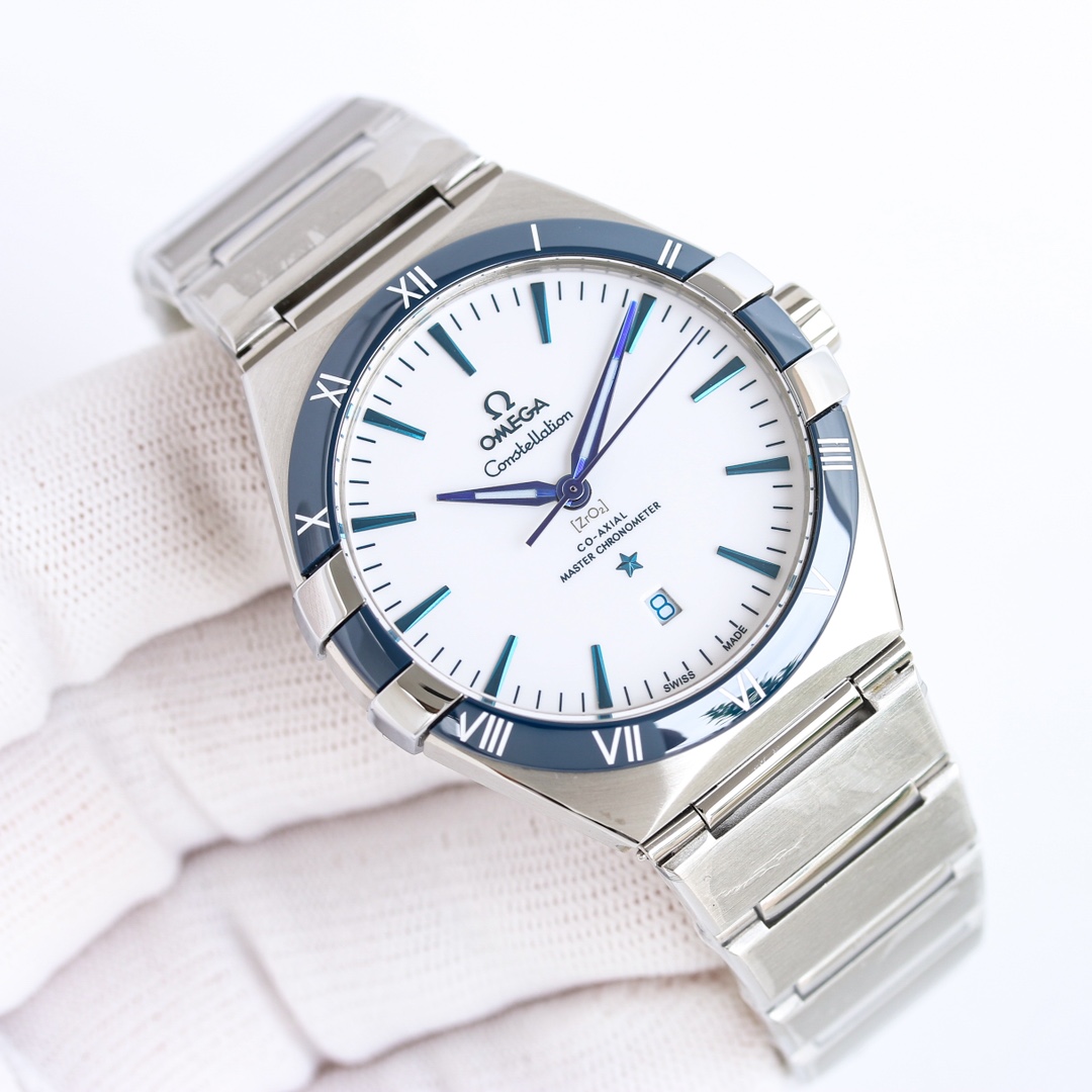 Omega Constellation 41mm Silver - watch0100 - Image 3