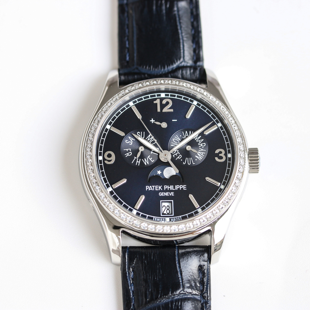Patek Philippe Watch 39mm White - watch0101 - Image 3