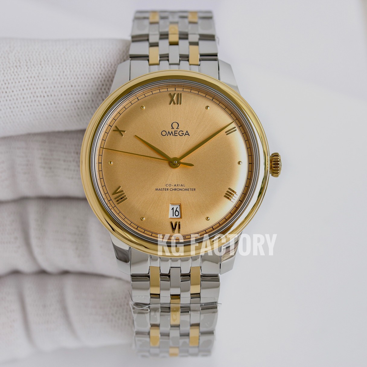 Omega Watch 40mm Blue / Silver - watch0114 - Image 3