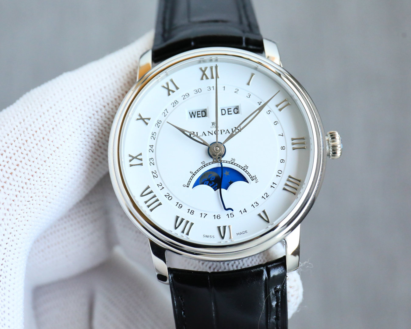 Blancpain Watch 40mm White / Gold - watch0119 - Image 3