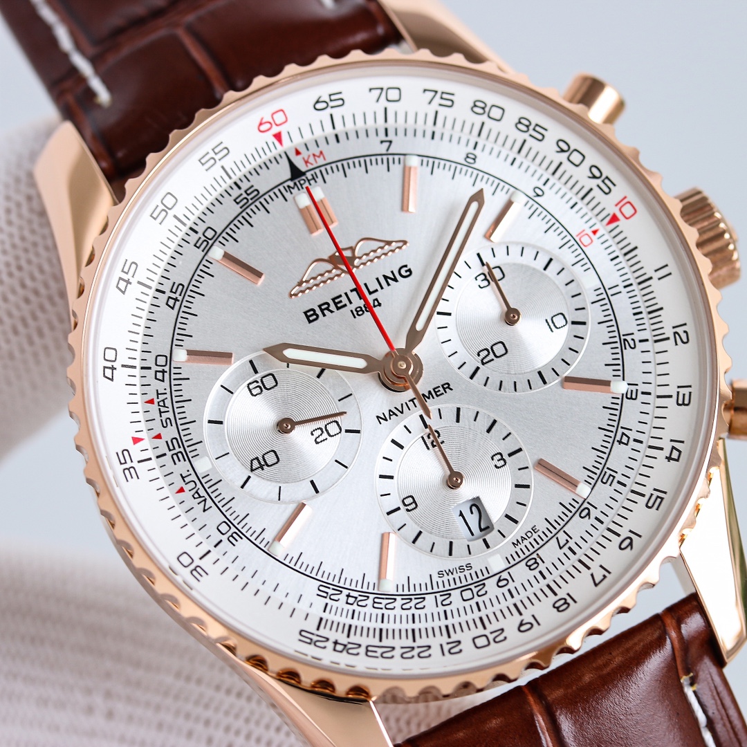 Breitling Navitimer 43mm - watch0152 - Image 3