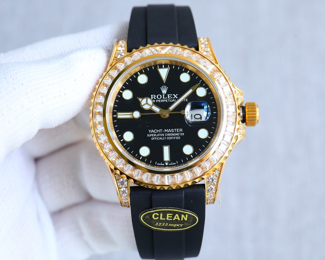 Classic Watch 42mm White / Gold - watch0174 - Image 3