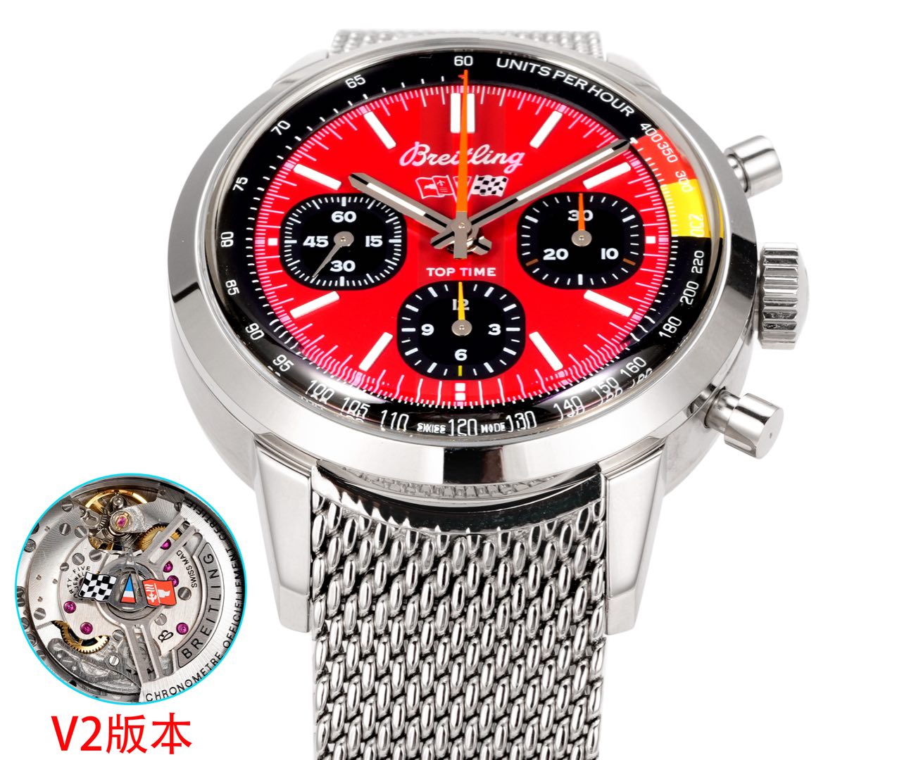 Breitling Navitimer 41mm Black / White - watch0193 - Image 3