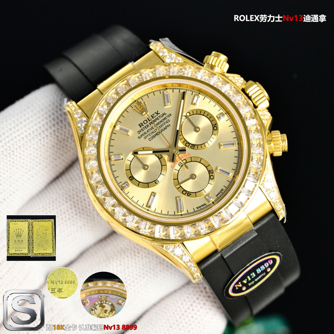 Rolex Daytona 40mm Silver - watch0202 - Image 3