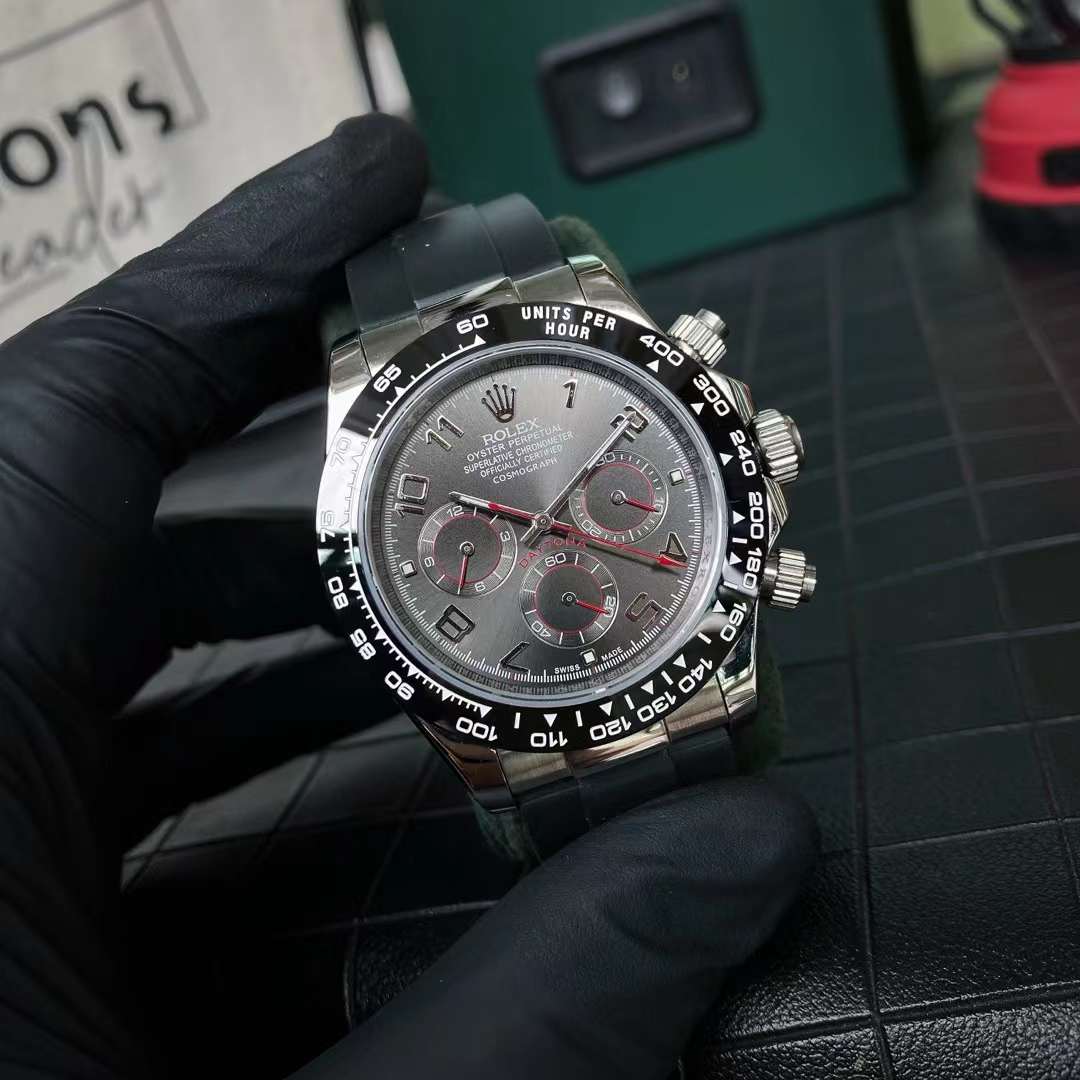 Rolex Daytona 41mm Silver - watch0207 - Image 3