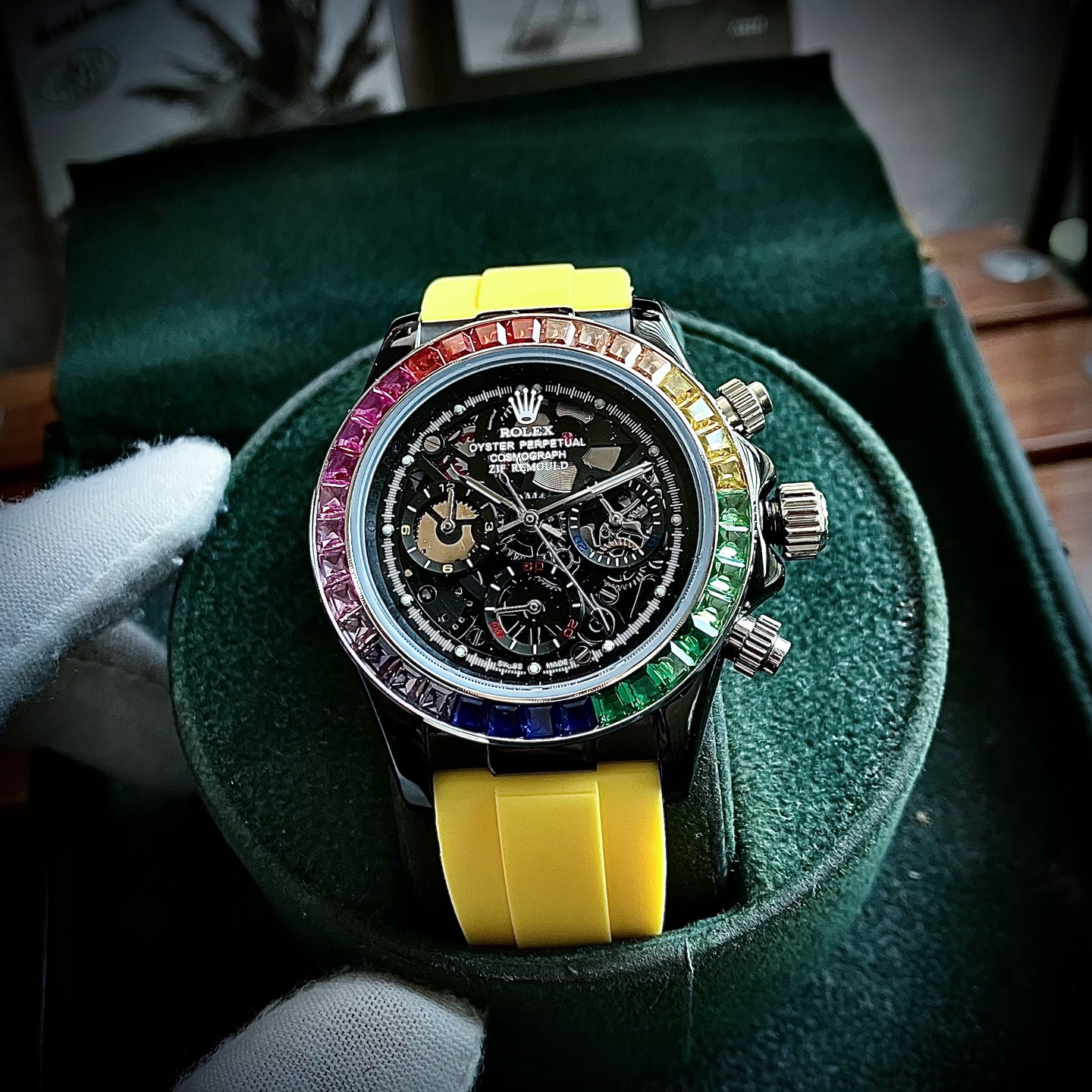 Rolex Daytona 43mm Silver - watch0209 - Image 3