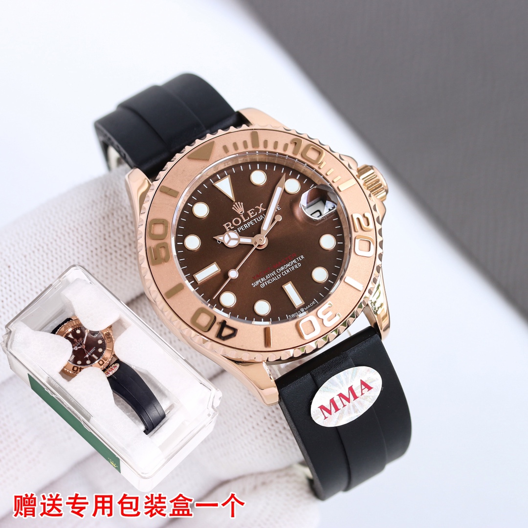 Rolex Yacht-Master 37mm Silver - watch0224 - Image 3