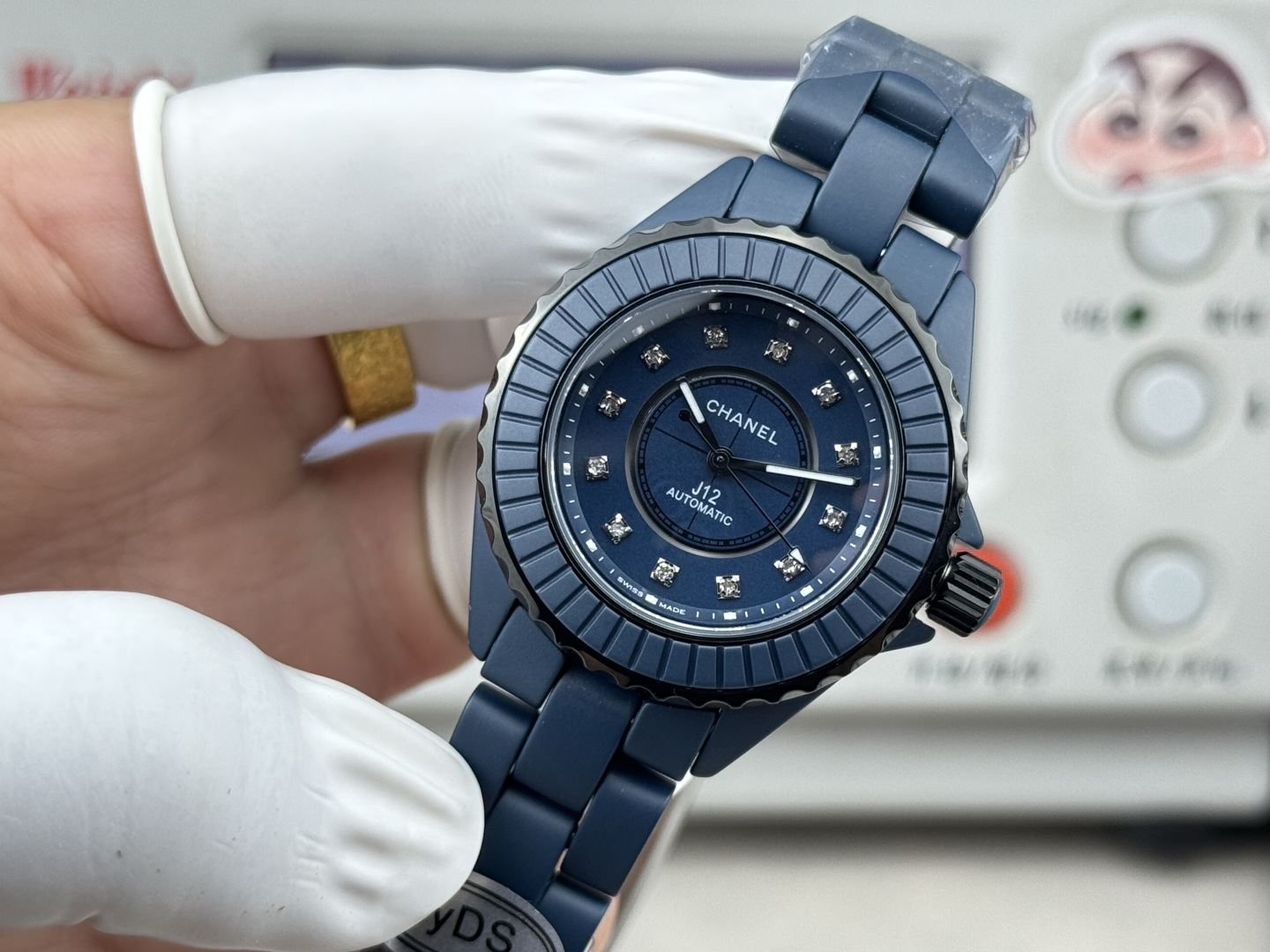 Chanel Watch 33mm Blue - watch0229 - Image 3