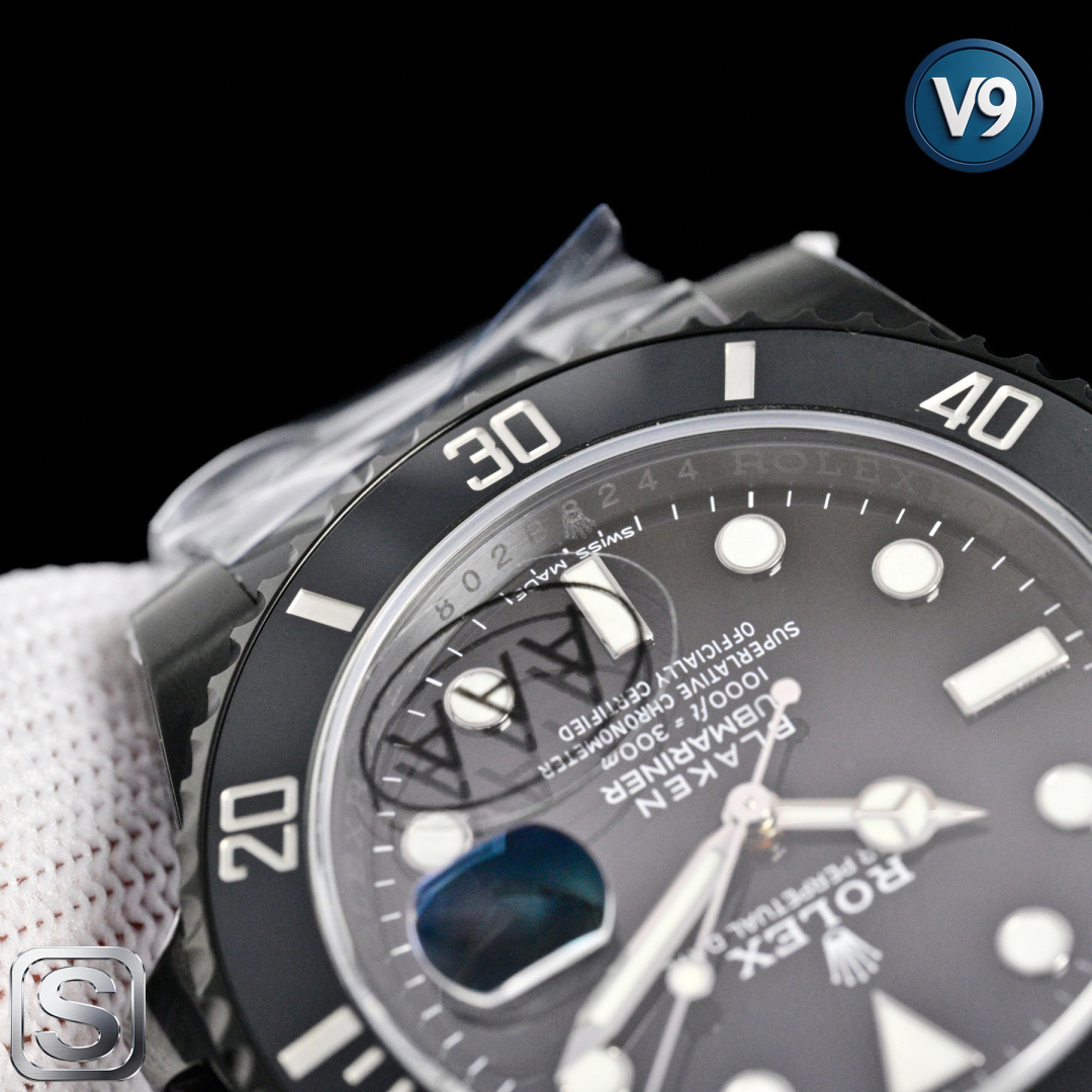 Rolex Submariner 40mm Silver - watch0258 - Image 3